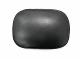 6" x 9" Black pillion rear seat pad incl 6 suction cups, "Lick & Stick" style