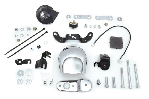 12 Volt Chrome Horn Kit