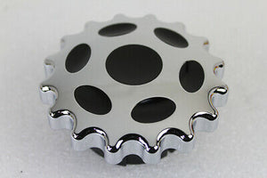 Sprocket Gas Cap Non-Vented Chrome