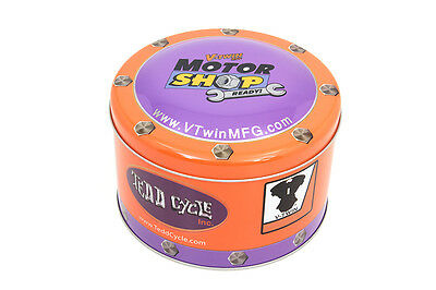 V-Twin Motor Shop Ready Round Can Set