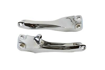 Chrome Passenger Footpeg Mount Set Fits: FXD 2006-UP FXDWG 2006-UP