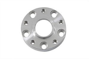 Polished 11/16" thick spacer, double threaded, mount pulley/sprocket @pre-00 hub