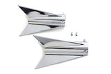Rocket three fin style Exhaust Ends fit over 2" o.d. muffler or exhaust tubes