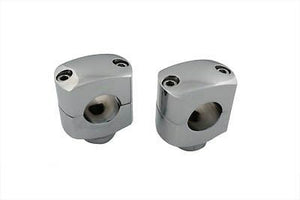 1-1/2" Short Riser Set Chrome, 1/2"-13 thread, 1" diameter in the clamping area