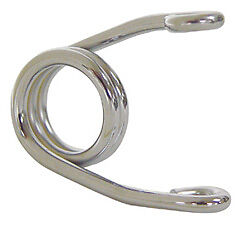 Chrome Plated, 2" Tall/High, Bobber Motorcycle Solo Seat Torsion Hairpin Springs