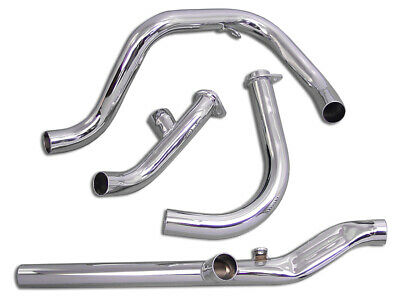 Dual Crossover Chrome Exhaust System FL 1966-1969
