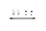Chrome Front Axle Kit Pike Style