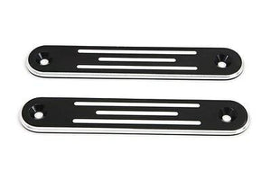 Black Spotlamp Eliminator Bracket Set Fits FLT 1994-2013