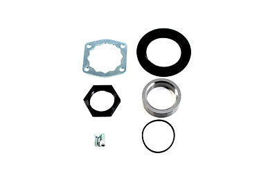 Kit allows use of a 1994-2006 front transmission pulley on 1984-1993 H-D models