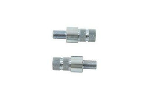 Chrome 2-3/8" studs feature spline with 1/2" threaded end.