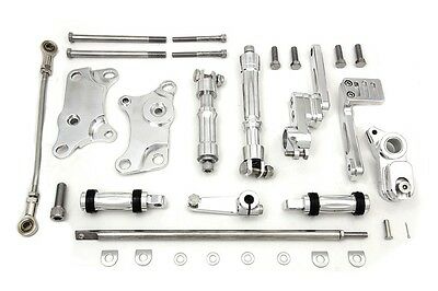 Polished billet forward control set Fits XL Sportster 1991-2003 883/1200