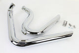 FXST Zoomies Exhaust Drag Pipe Set Chrome