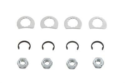 Exhaust Port Lock Nut Kit, Evo's '84-99, Won't Loosen!! Fits FXST 1984-UP