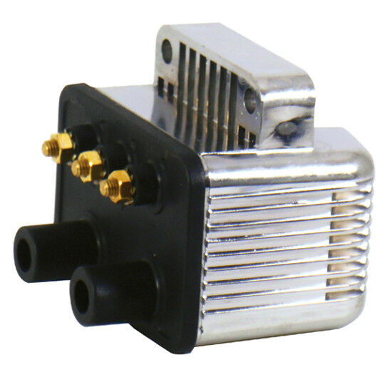 3.0 OHM V-FACTOR SINGLE FIRE 40,000 VOLT COIL FOR BIG TWIN & SPORTSTER