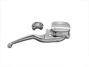 Handlebar Master Cylinder, Chrome, replaces OEM No: 44551-08A fits FLT 2008-UP