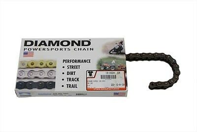 USA MADE! Diamond .530 Pitch, 120 link standard chain