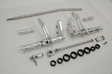 Billet Forward Control Kit, Polished, Fits FXD 2003-2013, FXDL 2000-2012