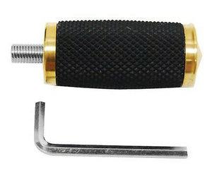 Solid Brass Foot Shift Peg with Rubber Non-Slip Cover FOR ALL Harley MODELS