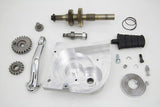 Chrome Harley Sportster XL 2007-UP Kick Starter Conversion Kit