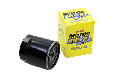 Black Medium Spin On Oil Filter