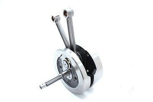 USA Made! 3.5" Stroker Flywheel Assembly assembled & trued w shafts