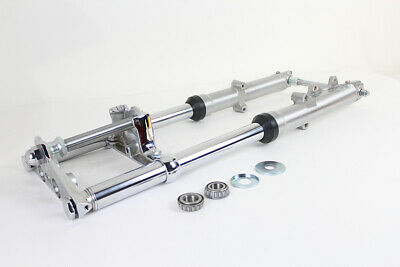 41mm Wide Glide Fork Assembly with Polished Sliders