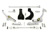 Chrome Forward Control Kit w/out Pegs Replaces OEM No: 50700020 for XL 2014-UP