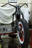 4" Under Vintage 40's Style Black Springer Forks, Bars, Brake,Axle Front End Kit