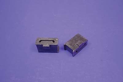 2 Pack of MUFFLER RUBBER BLOCK, Replaces OEM No: 65724-85, Fits H-D FLT 1985-UP