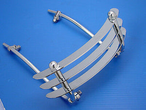 Chrome Front Fender Trim Bumper Grill