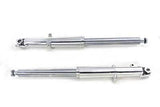 41mm Hard Chrome Fork Slider Assembly w Polished Sliders for FL 1949-1968