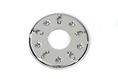 5-Hole Outer Clutch Pressure Plate Chrome, Fits Harley FL 1941-1984, FX 1971-84