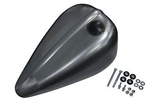 Bobber Peanut 2.3 Gallon Gas Tank, Fits Harley (XL) Sportster 1982-03,+Hardware