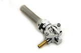 Chrome Petcock w Nut & 90° Left Outlet replaces OEM No: 62169-81 for 1975-1994