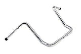 Chrome 1-1/4" ape style 16" Bagger Handlebar w Wiring Holes for FLT 2008-UP