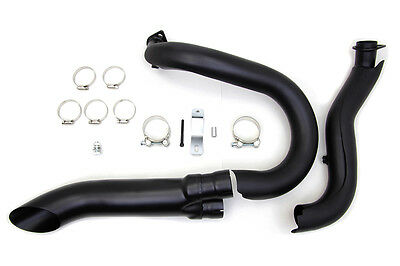 Black 2 into 1 Exhaust Header Set, 3