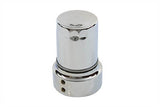 Chrome Adapter - Use Generator Position @ Alternator Flatside Cases @ Oil Filter