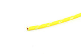 Original Vintage H-D style Yellow 25' Cloth Covered braided Wire