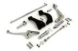 Chrome Forward Control Kit w/out Pegs Replaces OEM No: 50700020 for XL 2014-UP