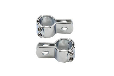 PEG MOUNT CLAMP SET, CHROME