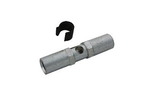 Brake cable coupling has a cadmium finish with oiler