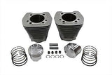 Evolution Cylinder and Piston Kit Silver FITS: FXR 1984-1994, FXD 1991-1998