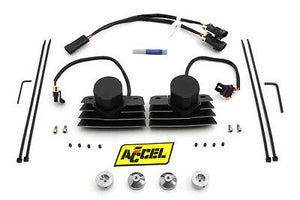 USA Made Accel Black Stealth Super Coil Set, Fits H-D FLT 2002-08 models w/ EFI