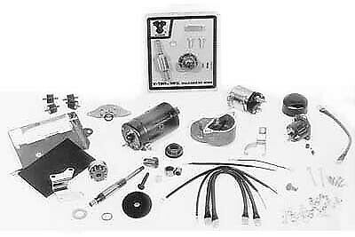 Prestolite Chrome Electric Starter Kit