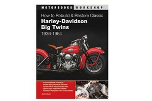 Rebuild & restore classic Harley Davidson Big Twin 1936-64 w/669 pg.Color Manual