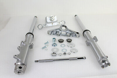 41mm Fork Assembly with Polished Sliders FITS: Custom application