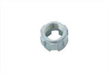 Triple Tree Top Nut, crenelated design for use with steering damper plates