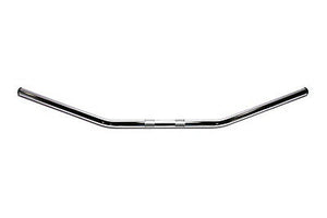 1' DRAG HANDLEBARS WITH INDENTS, CHROME