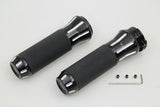 Black Grip Set with Black End Caps