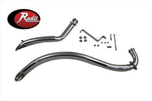 Radii exhaust set, 2" outer diameter fits Harley Sportster XL 1986-2007